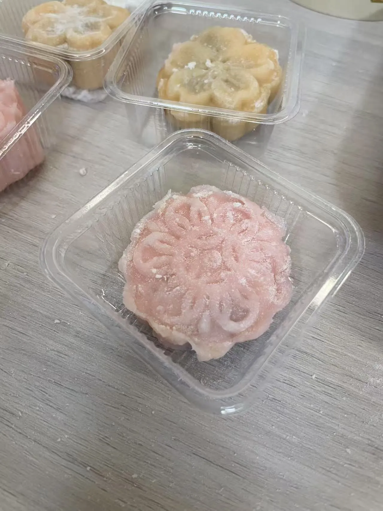 Mooncake making